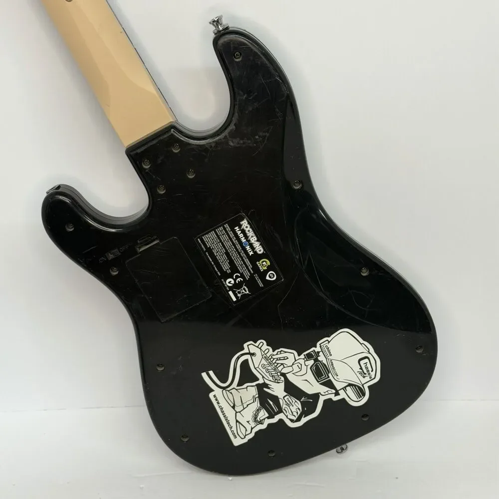Rock Band 2 PS3 Harmonix PSGTS2 Fender Guitar Controller Powers On No Dongle
